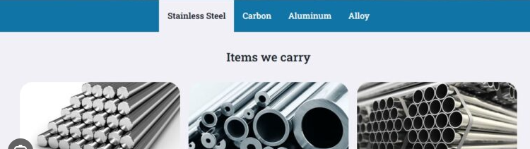 Steel product category preview